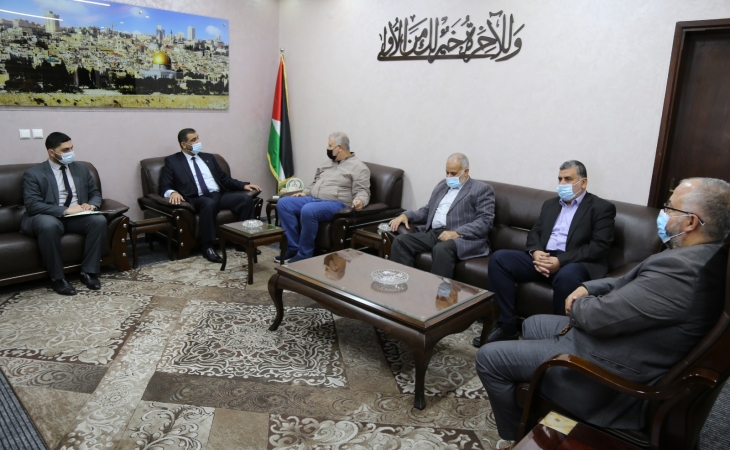 النائب العام وقيادة حركة الجهاد الإسلامي يؤكدون على تمتين الجبهة الداخلية وتعزيز السلم الأهلي