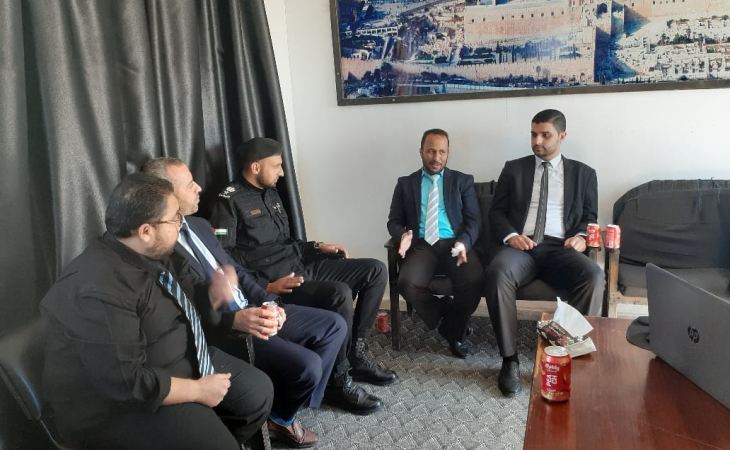 نيابة رفح الجزئية تجرى زيارة تعاونية لقيادة الشرطة البحرية في محافظة رفح