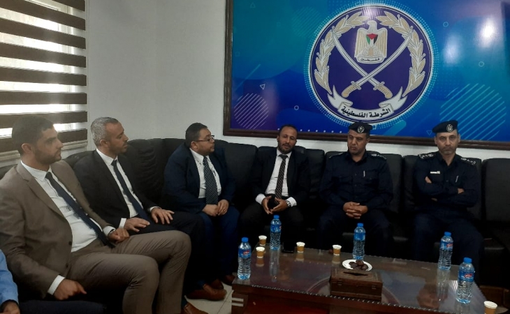 مدير نيابة رفح الجزئية ومدير مركز شرطة المدينة يؤكدان على تجويد العمل القضائي وتيسير معاملات المواطنين