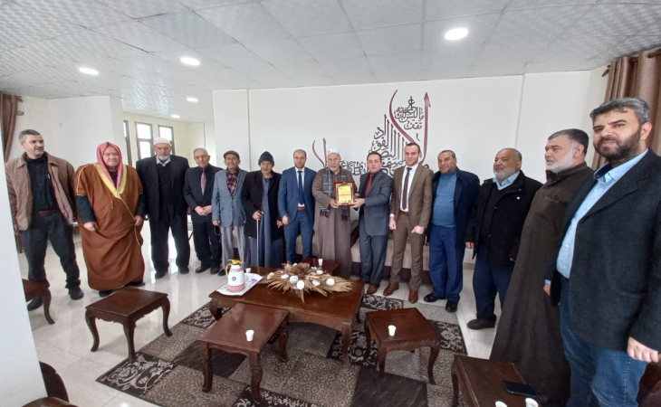 نيابة غزة الجزئية الثانية تستقبل وفد من لجان الإصلاح