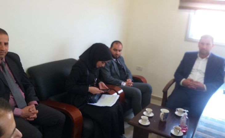 نيابة دعاوى الحكومة تعقد اجتماعاً مع الدائرة القانونية في سلطة الأراضي