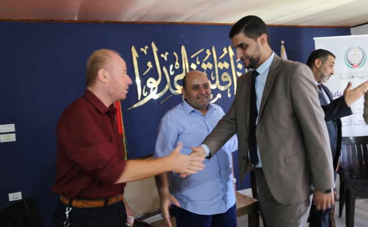 لقاء معايدة النائب العام مع أسرة النيابة العامة