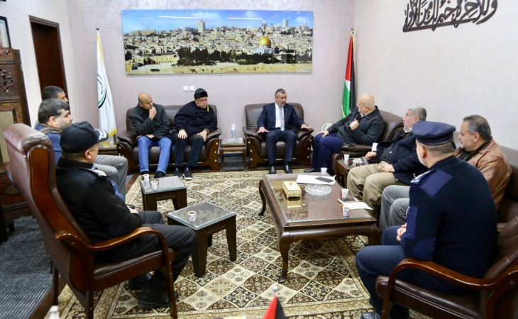 النائب العام يلتقي بوكيل وزارة الداخلية والأمن الوطني ومساعداه، ويؤكدون على الشراكة في تعزيز سيادة القانون وإنفاذ العدالة