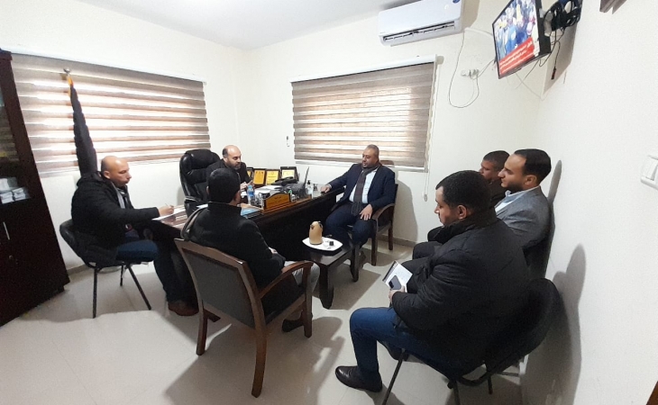 رئيس نيابة المؤسسات ومكافحة الفساد وجرائم الأموال يجتمع مع مدير عام الجمعيات ومدير مباحث المؤسسات