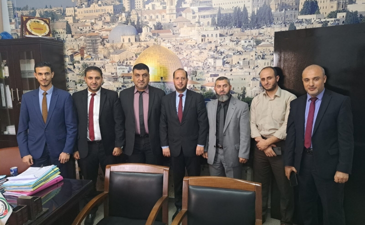 نيابة الوسطى الجزئية تُجري زيارة إلى المكتب الفني في النيابة العامة