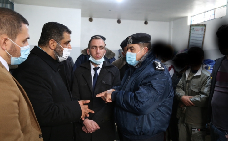خلال زيارته التفقدية لشرطة معسكرات الوسطى..النائب العام ومدير شرطة المحافظة يؤكدان على النهوض والارتقاء بمكاتب التحقيق، تعزيزا للعدالة الجنائية