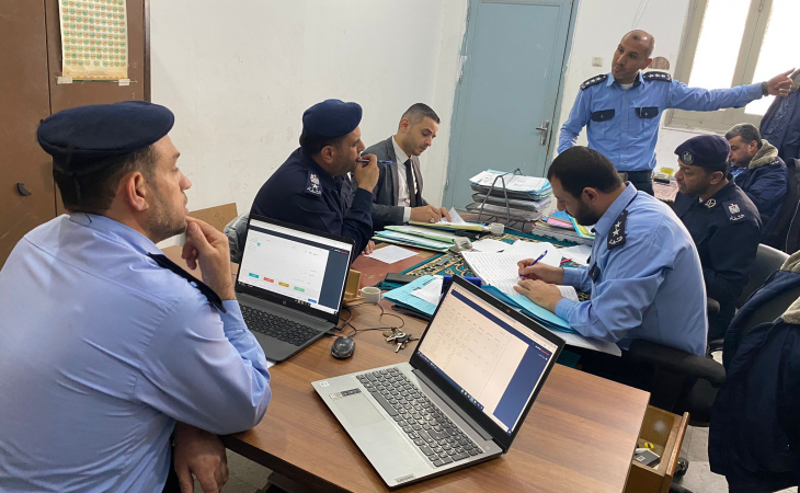 نيابة غزة الجزئية الدائرة الأولى تُجري جولة معايشة لمركز شرطة الشجاعية