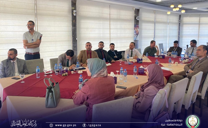 المكتب الفني بالنيابة العامة يختتم الدورة التدريبة الموسومة بعنوان (عدالة الأحداث)