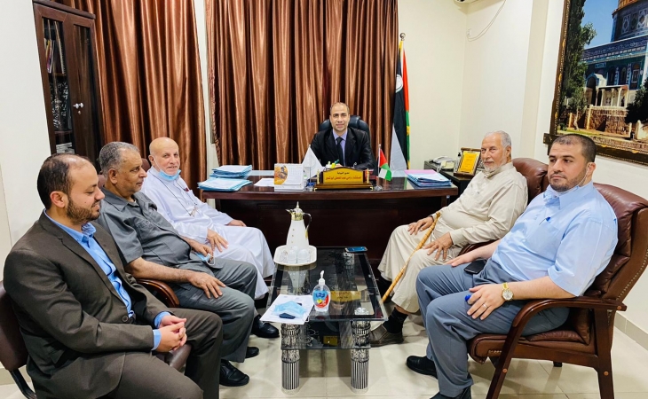 مدير نيابة غزة الثانية/  نؤكد على الشراكة  مع   رجال الإصلاح ورابطة علماء فلسطين لتحقيق الاستقرار المجتمعي والسلم الأهلي
