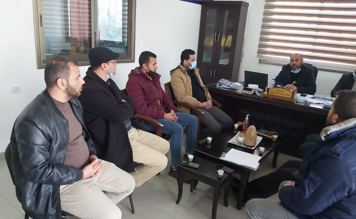  نيابة غزة الجزئية الثالثة تجتمع مع اللجنة المشكلة من الأمانة العامة لمكافحة ظاهرة نقاط الغاز العشوائية
