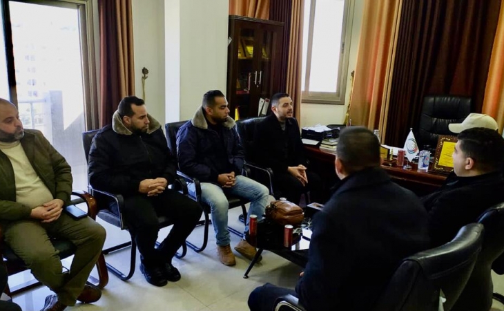  نيابة غزة الجزئية الأولي تعقد اجتماعاً مع قيادة المباحث العامة في محافظة غزة