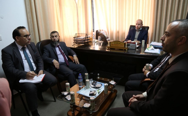  المكتب الفني ونيابة رفح الجزئية يؤكدان على متابعة سلامة الإجراءات