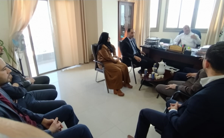 رئيس نيابة غزة الكلية يعقد اجتماعه الأول بأعضاء النيابة ورئيس قلمها