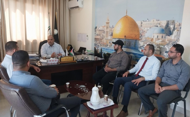 نيابة غزة الكلية تلتقي بالمباحث العامة - دائرة غزة