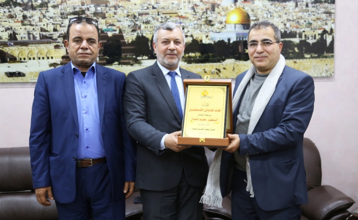 النائب العام يناقش مع رئيس اتحاد المقاولين الفلسطينيين فتح قناة تواصل ساخنة لدعم وإسناد الاقتصاد الوطني