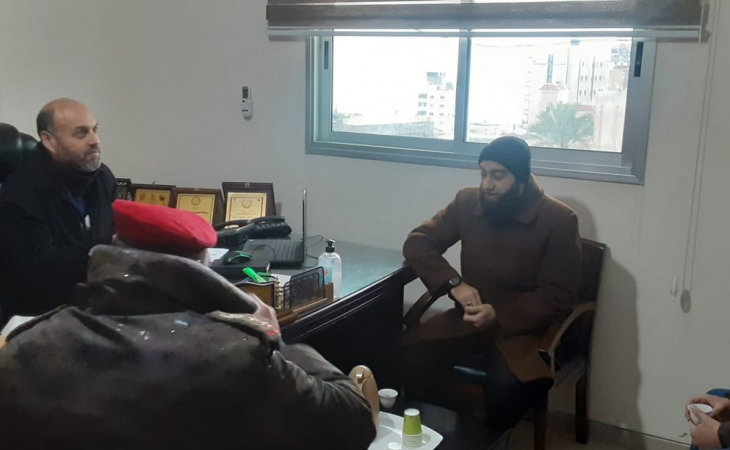 نيابة المؤسسات وجرائم الأموال تجتمع بوفد من إدارة الأمن العسكري