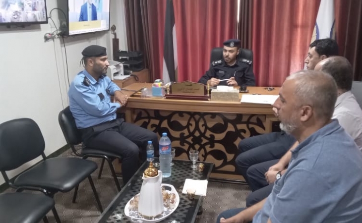 التفتيش القضائي يُجري زيارات تفتيشية على المراكز الشرطية في محافظة خانيونس