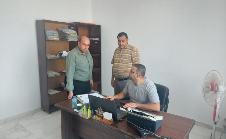 نيابة تنفيذ الأحكام الجزائية تواصل جولاتها التفتيشية على النيابات الكلية في محافظات غزة