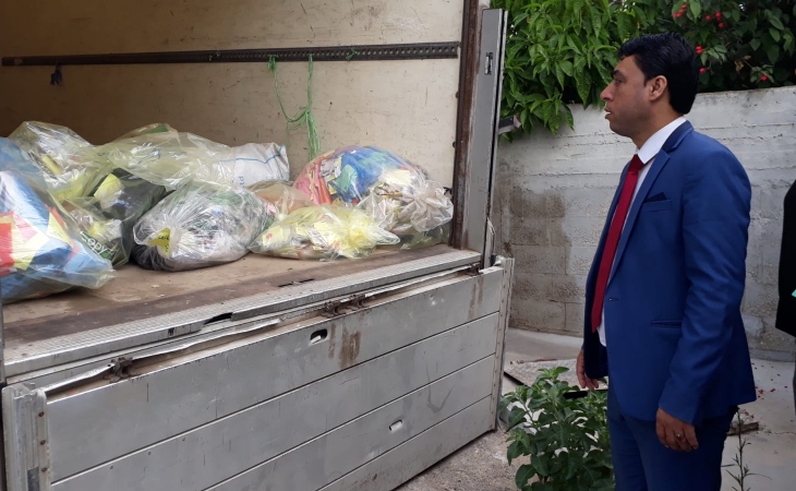 النيابة العامة ومكافحة المخدرات تتلفان مواد مخدرة 