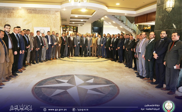 النيابة العامة تنظّم لقاء (الجمعية العمومية لأعضاء النيابة العامة)، برعاية النائب العام المستشار/ د. محمد النحال، وبحضور وكيل وزارة العدل المستشار/ أحمد الحتة