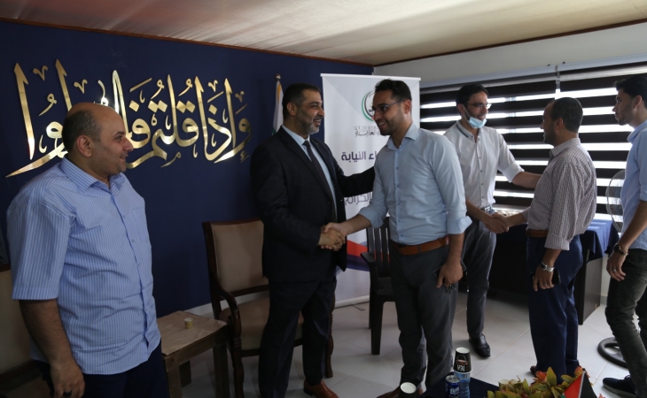 لقاء معايدة النائب العام مع أسرة النيابة العامة