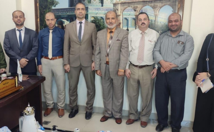 ️نيابة غزة الجزئية الثانية تعقد لقاءاً تعاونياً مع نقابة الصيادلة