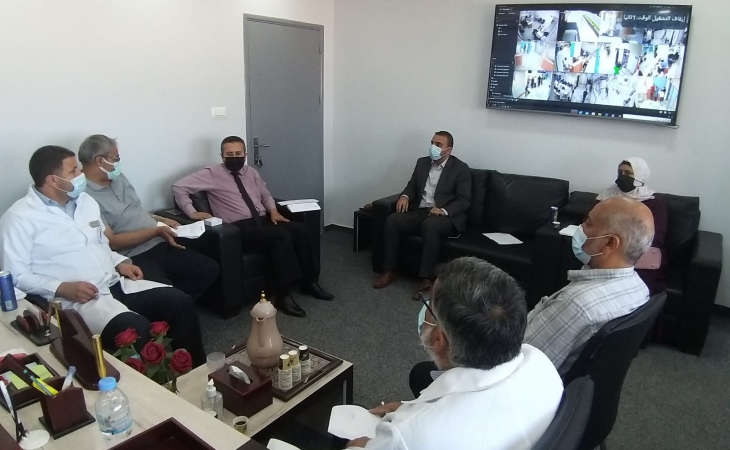 نيابة خانيونس الجزئية وإدارة مستشفى ناصر الطبي يؤكدان على تعزيز الخدمات للمواطنين تسير معاملاتهم