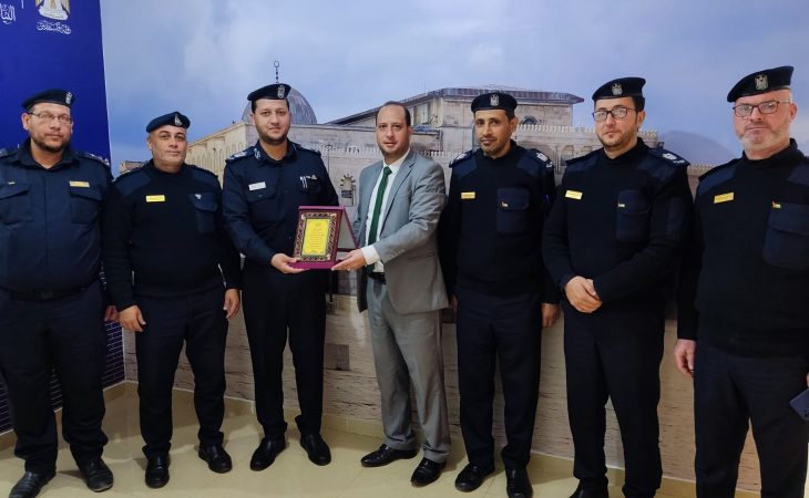 نيابة الوسطى الجزئية تعقد اجتماعاً مع مدير الشرطة القضائية في المحافظة الوسطى