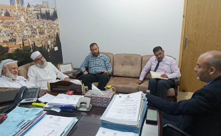 نيابة الوسطى الجزئية تستقبل وفداً من مكتب نوّاب المحافظة الوسطى لتعزيز التعاون المشترك