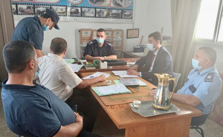 التفتيش القضائي يختتم زياراته  لمكاتب تحقيق حوادث  المرور في المحافظات