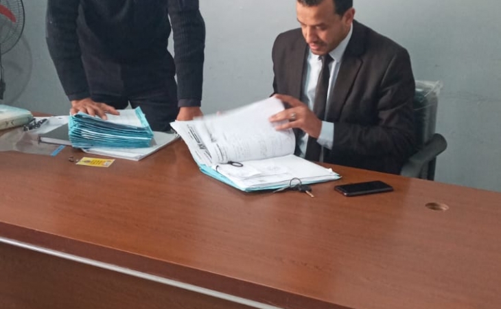 نيابة غزة الجزئية الدائرة الثالثة تُجري جولة تفتيشية على المراكز الشرطية في محافظة غزة