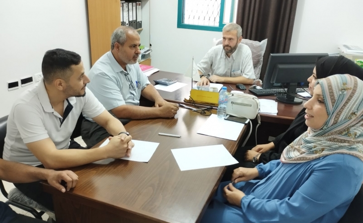 نيابة الوسطى الكلية تعقد لقاءً مع محكمتَيْ البداية والصلح