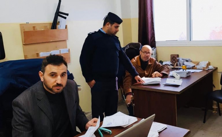 نيابة تنفيذ الأحكام تجري جولة ميدانية على مراكز شرطة شرق محافظة غزة