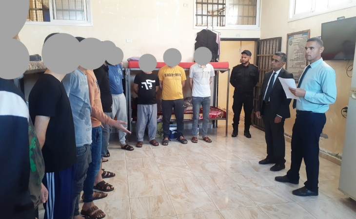 نيابة الوسطى الكلية تُجري زيارة لمركز إصلاح وتأهيل الوسطى