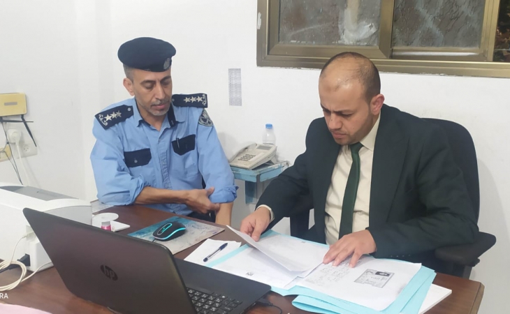 نيابة غزة الجزئية الأولى تُجري مناوبة على مراكز شرطة شرق غزة في ثاني أيام عيد الفطر السعيد