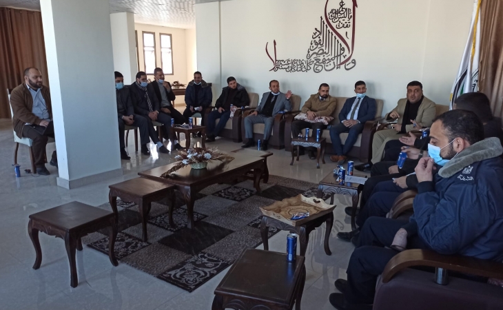 رئيس نيابة غزة ونائب شرطة المحافظة يؤكدان على جودة التحقيقات وإرساء الأمن والاستقرار المجتمعي