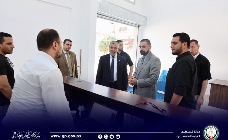 النائب العام يُجري زيارة تفقدية لسرايا نيابة الشمال لمتابعة سير العمل وجودة الأداء