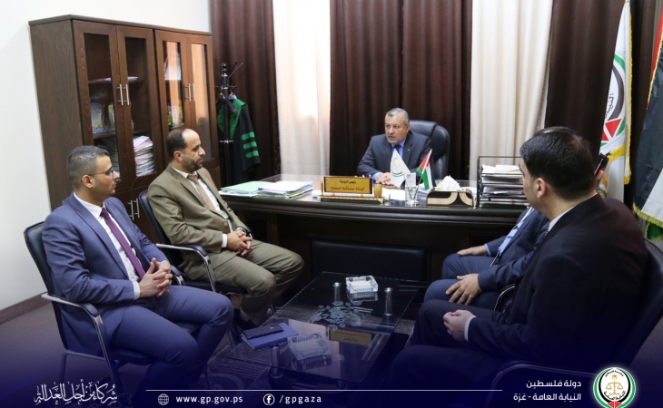 النائب العام يُجري زيارة تفقدية لنيابتَي الاستئناف والنقض وسرايا نيابة الوسطى