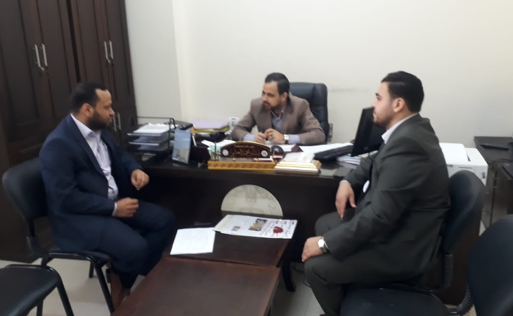 رئيسا قلم نيابة الاستئناف والنقض  والمحكمة العليا يؤكدان على سرعة تعيين جلسات قضايا الرأي العام