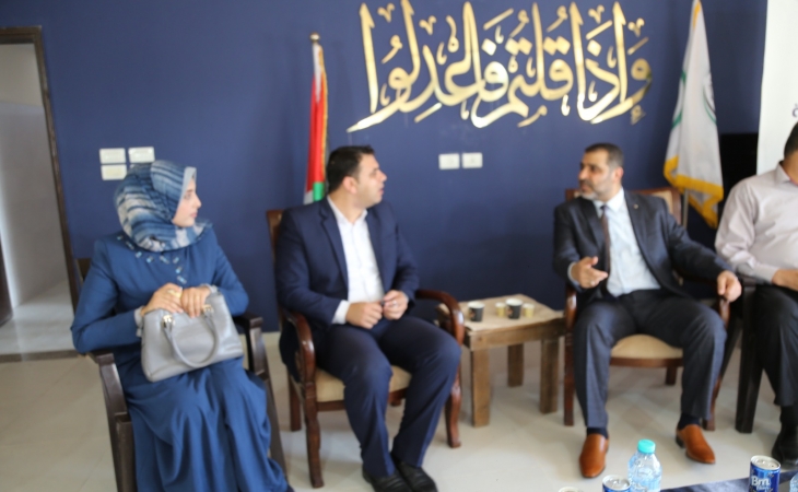 لقاء معايدة النائب العام مع أسرة النيابة العامة