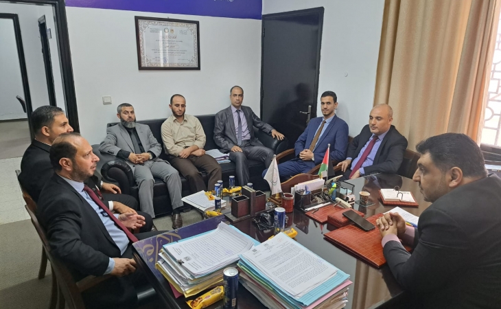 نيابة الوسطى الجزئية تُجري زيارة إلى المكتب الفني في النيابة العامة