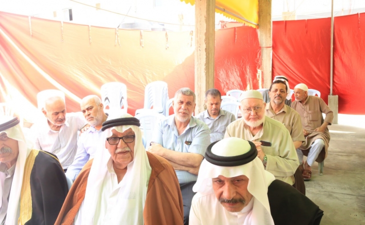 نيابة الوسطى الجزئية تعقد لقاءً مفتوحاً مع الإدارة العامة للإصلاح وشئون العشائر في المحافظة الوسطى