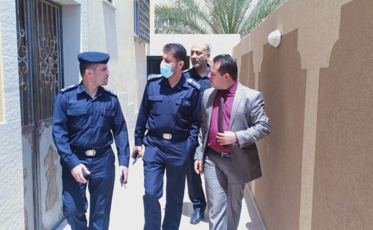 مدير نيابة مكافحة الفساد  يستقبل مدير الشرطة القضائية لتعزيز تيسير الخدمات العدلية