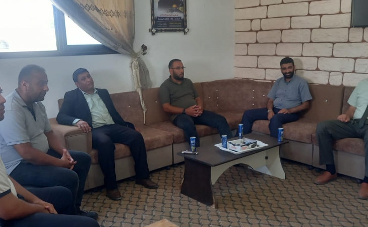 نيابة خانيونس الكلية تجتمع مع مكافحة المخدرات بمحافظة خانيونس