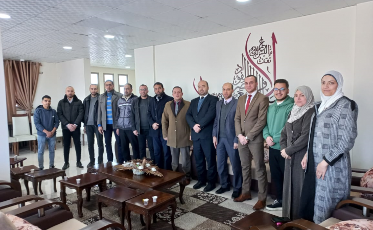 نيابة غزة الجزئية الثانية تجتمع بأعضائها وموظفيها لتعزيز جودة الأداء للعام الجديد