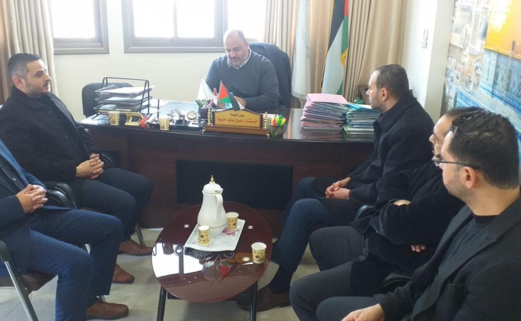 نيابة غزة الكلية تلتقي بنيابة غزة الجزئية الأولى لاستمرار التعاون على تجويد العمل