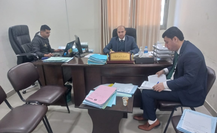 التفتيش القضائي يواصل إجراء معايشته لأعضاء النيابة المحقّقين
