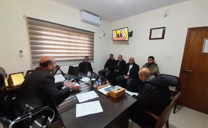 رئيس نيابة المؤسسات ومكافحة الفساد وجرائم الأموال يجتمع مع مدير المباحث الرقمية
