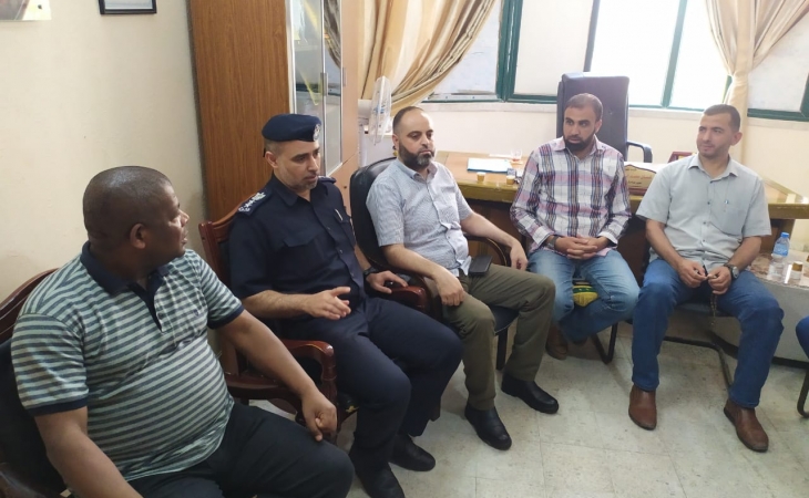مدير نيابة غزة الأولي يلتقي بمدير شرطة المحافظة و المباحث العامة ويؤكد علي تكامل الأدوار فى تعزيز الاستقرار المجتمعي