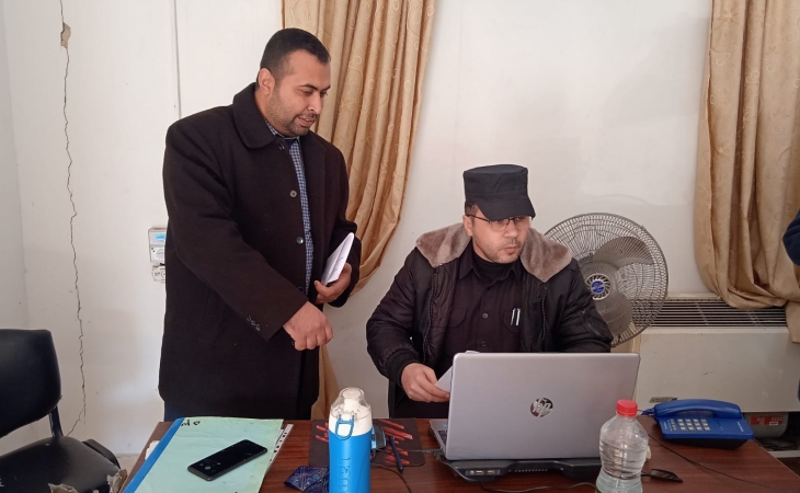 وكيلا نيابة الوسطى الكلية يُجريان زيارة لمركز إصلاح وتأهيل الوسطى